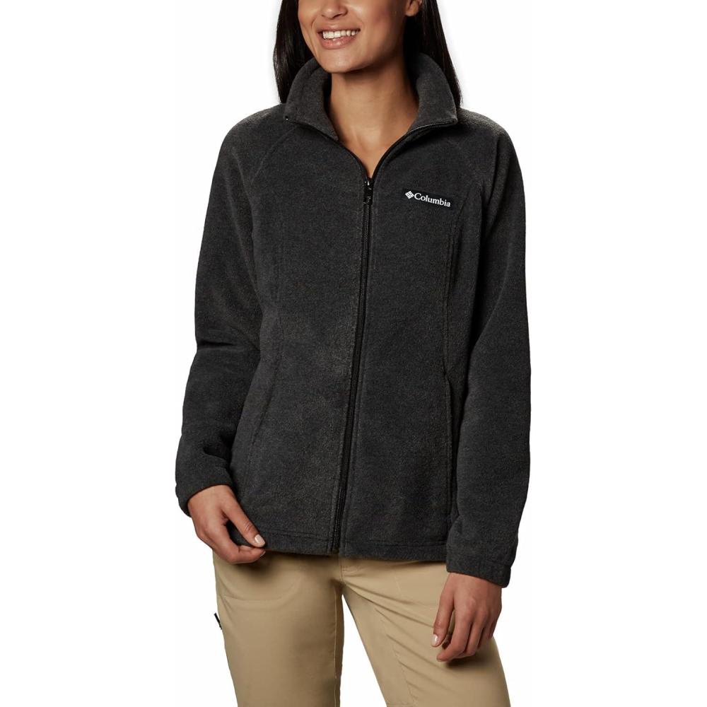 imageColumbia Womens Benton Springs Full ZipCharcoal Heather