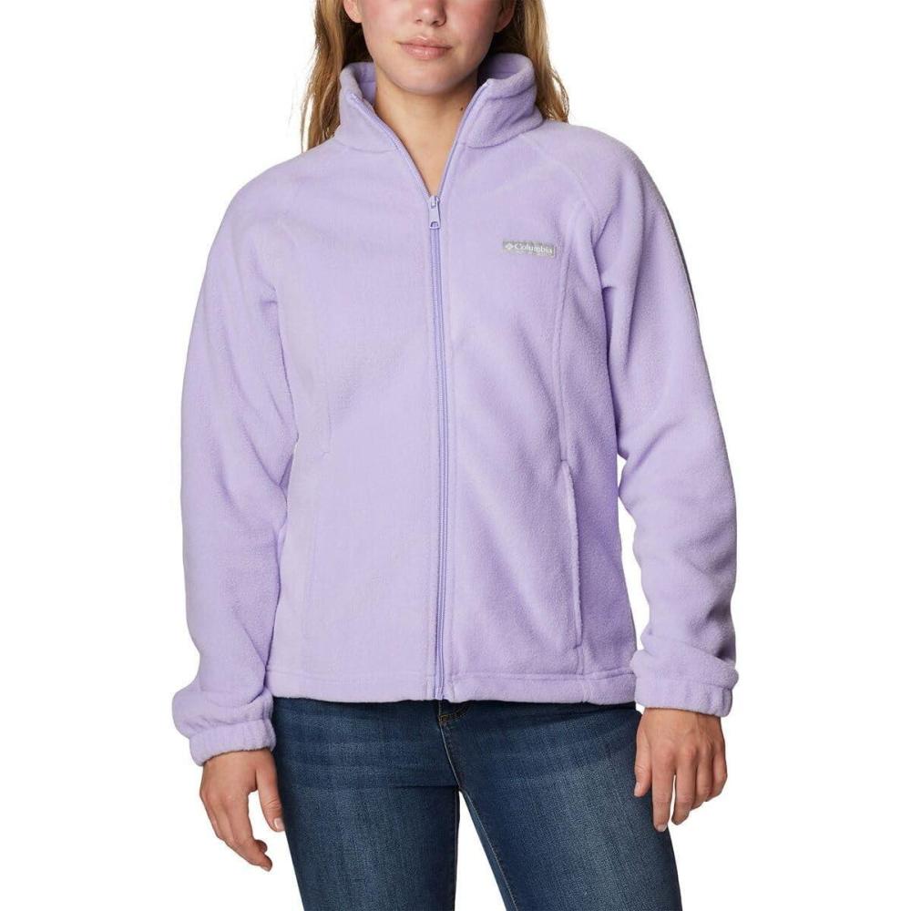 imageColumbia Womens Benton Springs Full ZipFrosted Purple