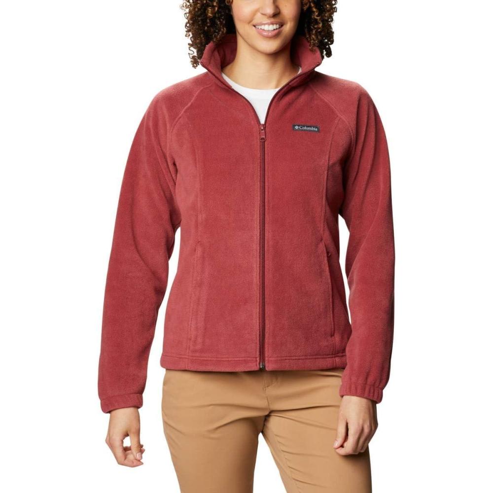 imageColumbia Womens Benton Springs Full ZipMarsala Red