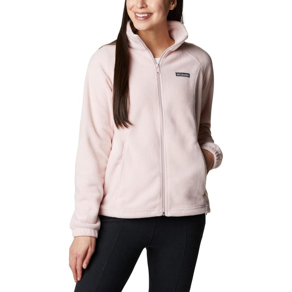 imageColumbia Womens Benton Springs Full ZipMineral Pink