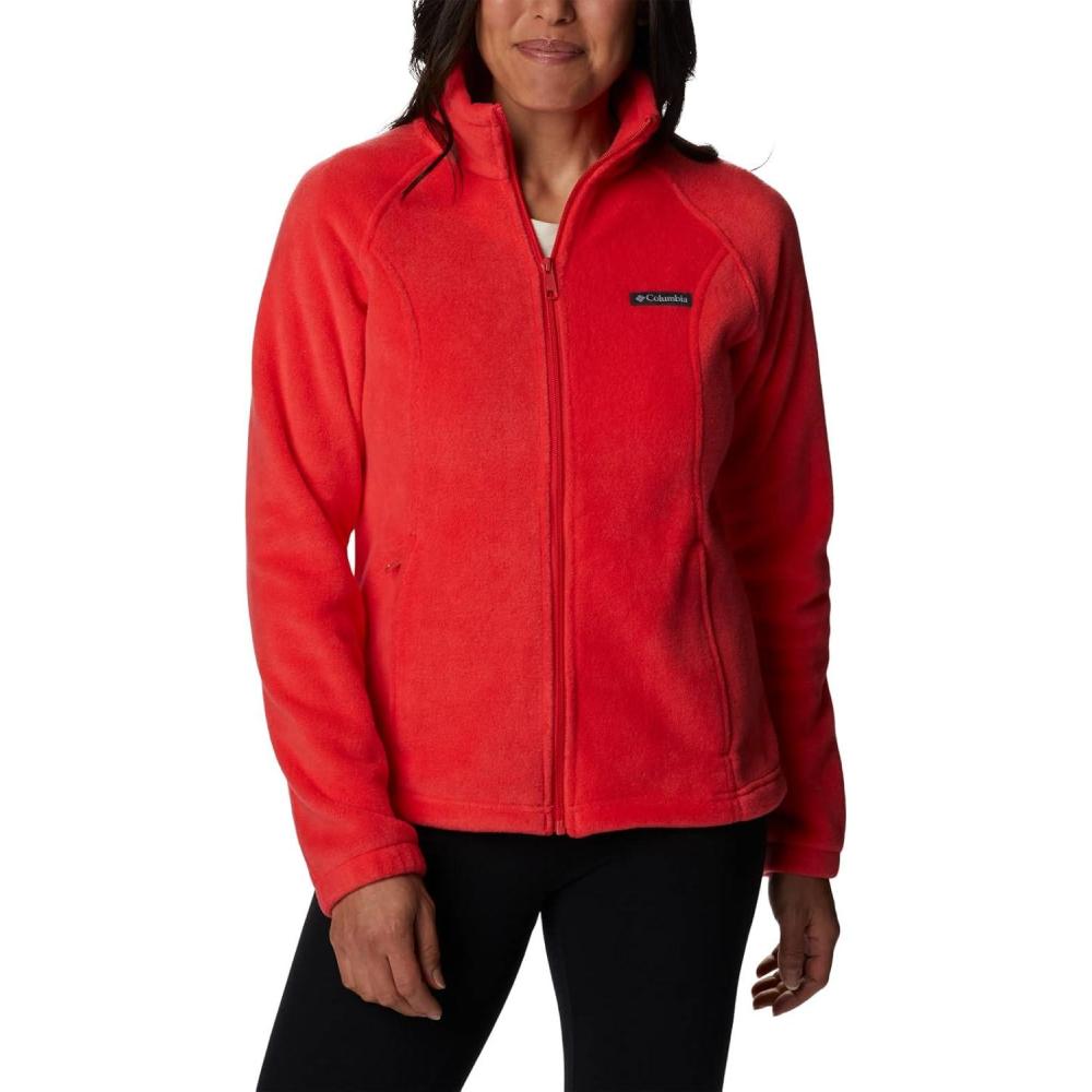 imageColumbia Womens Benton Springs Full ZipRed Hibiscus