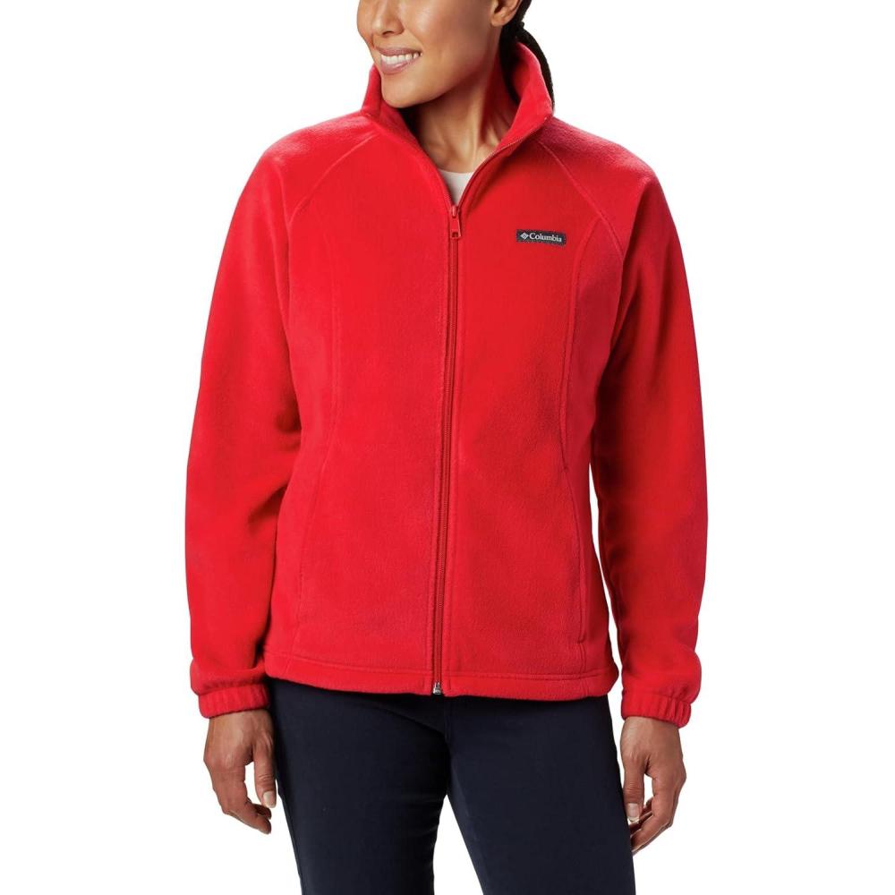 imageColumbia Womens Benton Springs Full ZipRed Lily