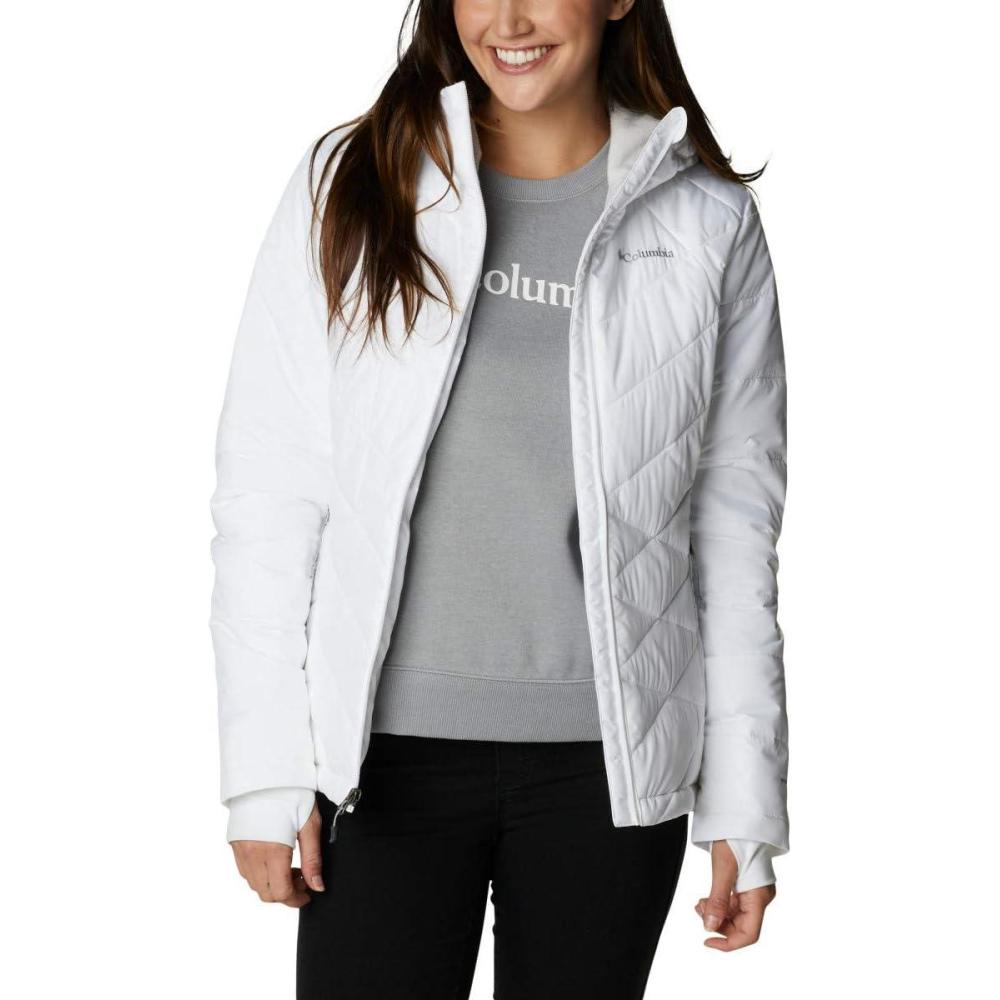 imageColumbia Womens Heavenly Hooded JacketWhite