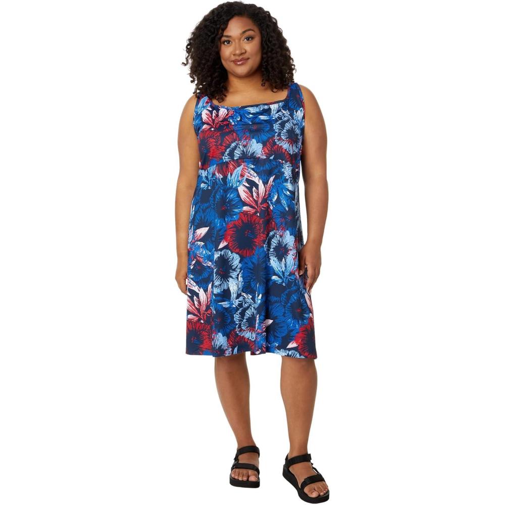 imageColumbia Womens PFG Freezer III DressCollegiate Navy Roselles