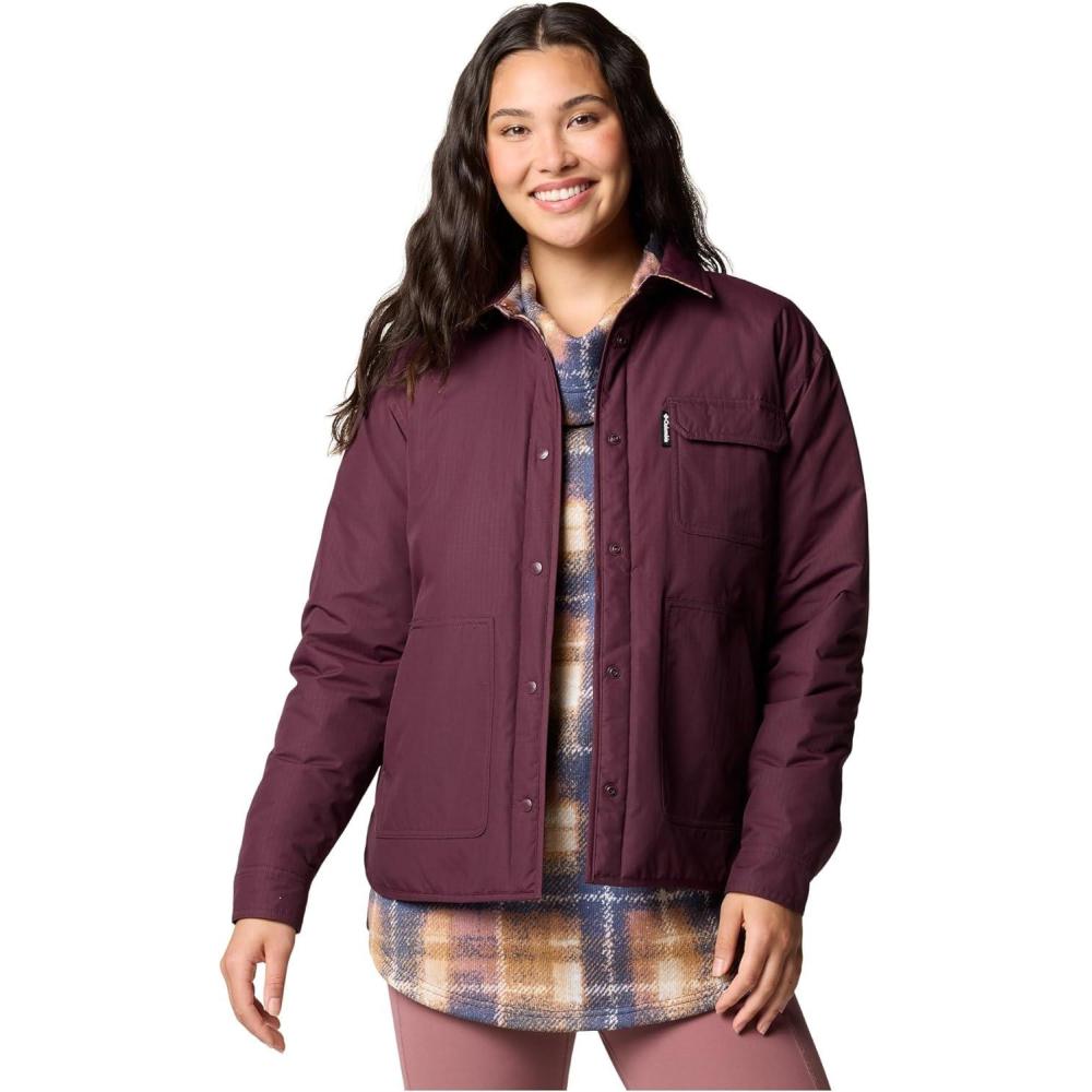 imageColumbia womens Longhorn Ridge Reversible Shirt JacketMoonvista