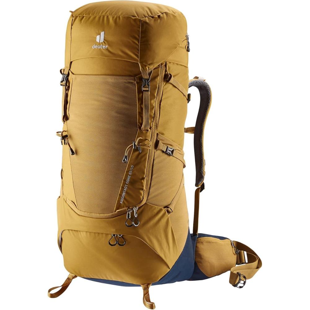 imageDeuter Aircontact Core 6510 Hiking Backpack Ink 75 LitersAlmondink