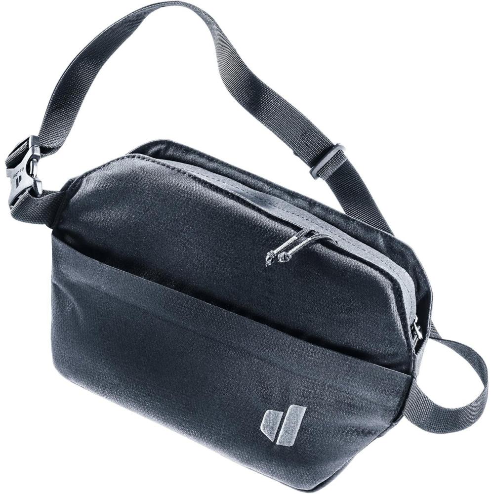 imageDeuter Passway 2 Crossbody Lifestyle 2 Liter Hip BagFanny Pack for Travel ampamp EverydayBlack
