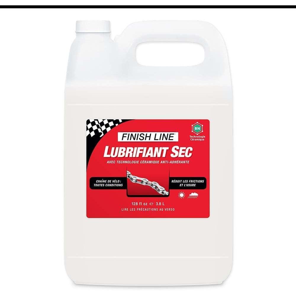 imageFinish Line Dry Bike Lubricant with Teflon Squeeze Bottle1 Gallon Jug