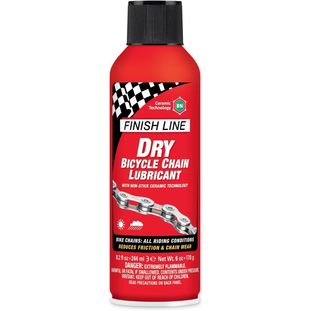 imageFinish Line Dry Bike Lubricant with Teflon Squeeze Bottle8 oz Aerosol