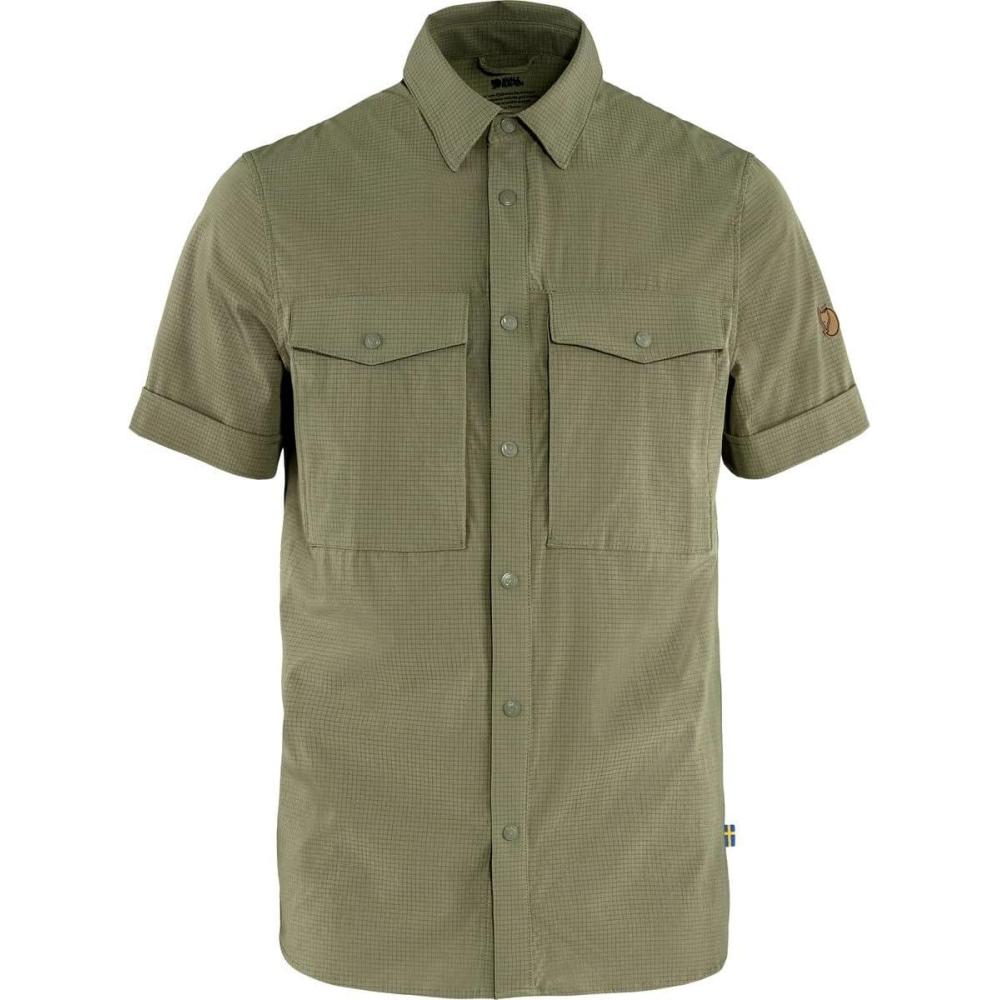 imageFjallraven Abisko Trekking Shirt ShortSleeve  MensLight Olive