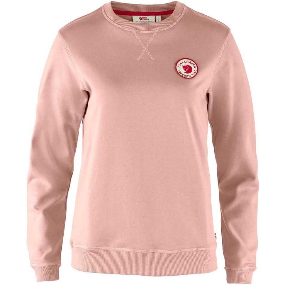 imageFjllrven Womens 1960 Logo Badge SweaterChalk Rose