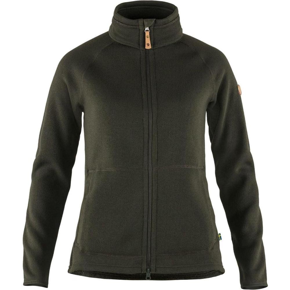 imageFjllrven vik Fleece Zip SweaterDeep Forest