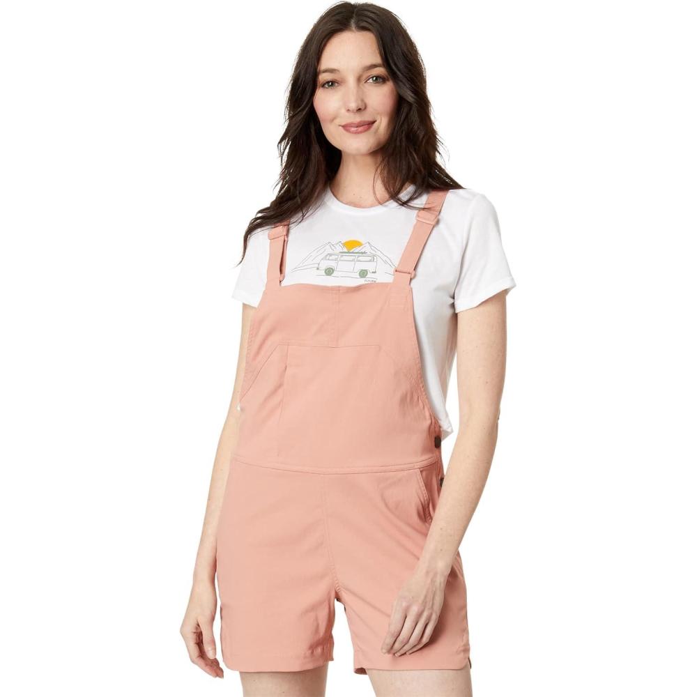 imageFlylow Womens Life Jumper  Lightweight Active Overall Shorts for Hiking ampamp Casual WearBlush