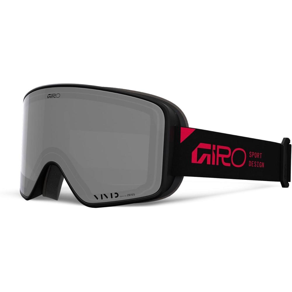 imageGiro Method Snow Goggle 2021BlackRed Stacked Vivid Onyx Vivid Infrared