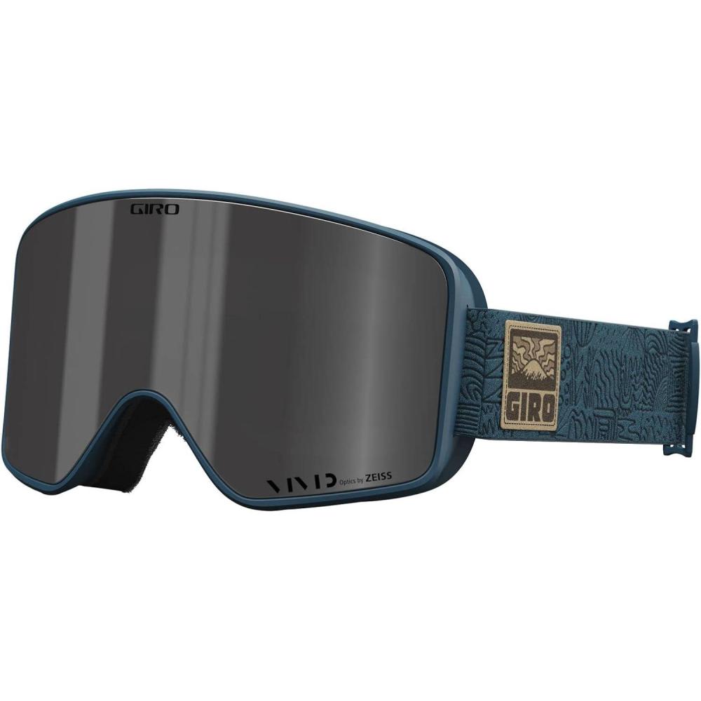 imageGiro Method Snow Goggle 2021Harbor Blue Adventure Grid