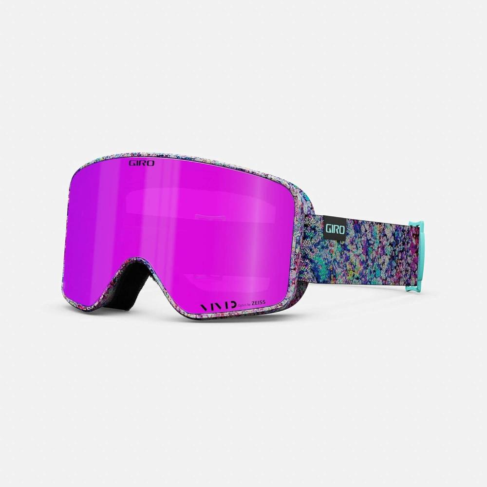 imageGiro Method Snow Goggle 2021Pink Data Mosh  Vivid Pink