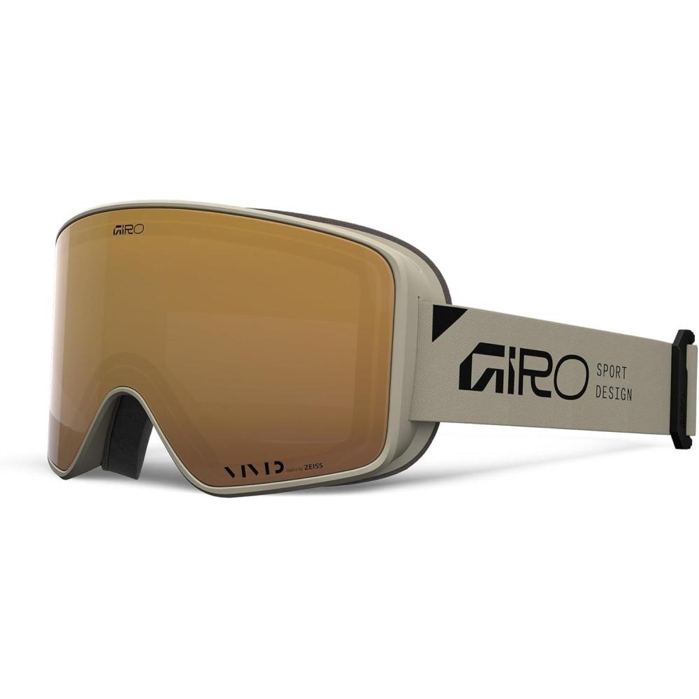 imageGiro Method Snow Goggle 2021Stone Tan Stacked  Vivid Petrol  Vivid Infrared