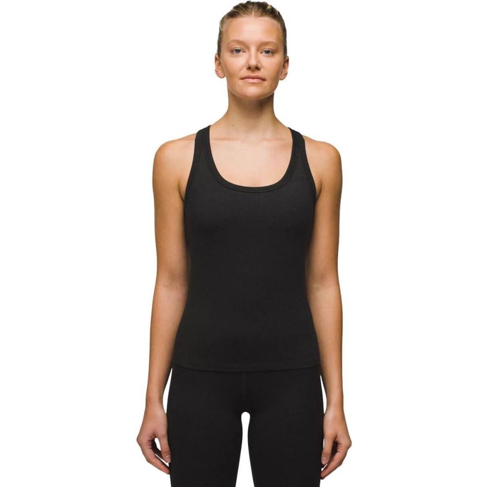 imageHeavana Racerback Tank Top Womens Black Heather XS