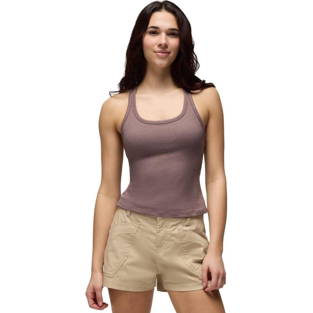 imageHeavana Racerback Tank Top Womens Carob Heather S