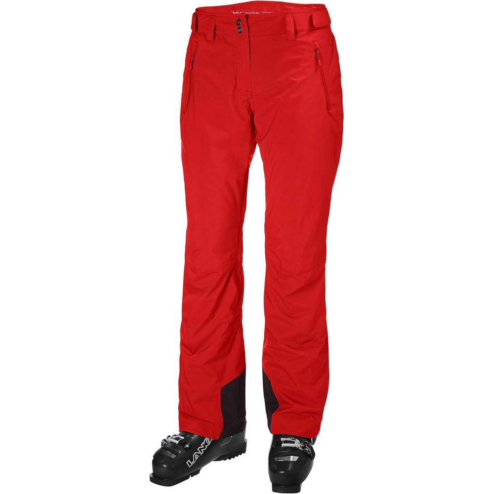 imageHellyHansen Legendary Insulated Pant for Women Waterproof Windproof Breathable Ski Pants with PrimaLoft Insulation222 Alert Red