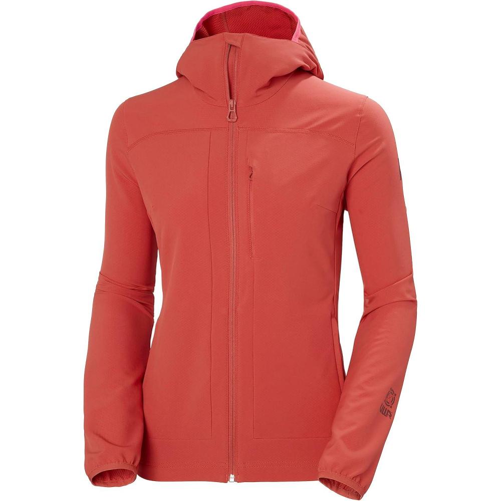imageHellyHansen Womens Aurora Shield Fleece Jacket101 Poppy Red