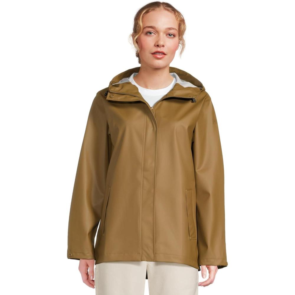 imageHellyHansen Womens Moss Rain Coat718 Sepia