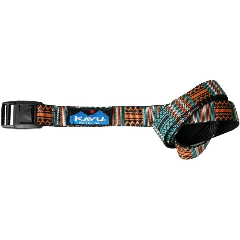 imageKAVU Burly Belt 1 Inch Nylon Adjustable Waist  Made in AmericaShortbreak Weave