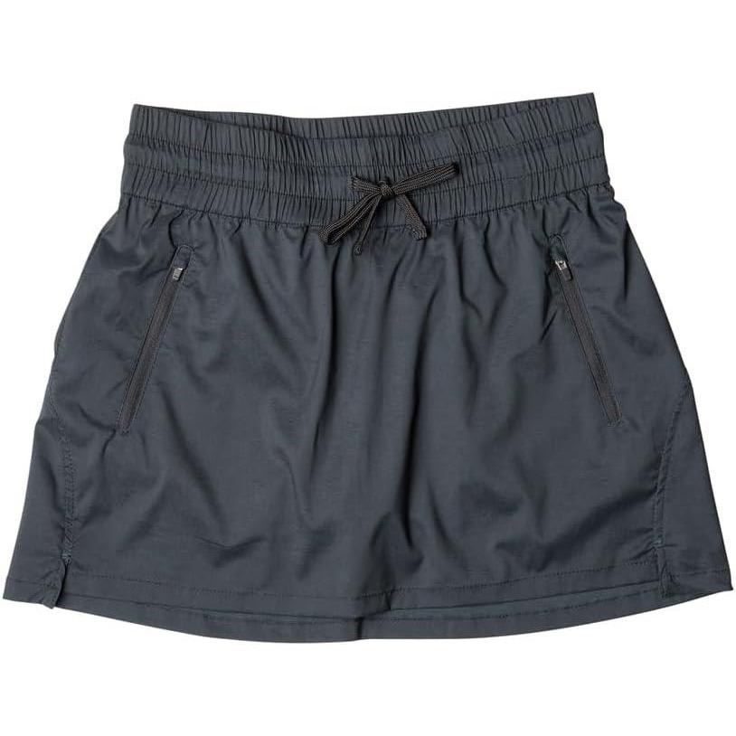 imageKAVU Womens Just Beachy Skort with Knit Under ShortBlack