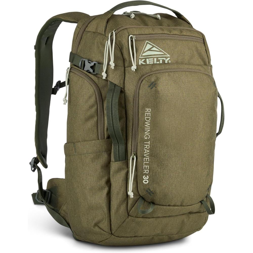 imageKelty  Redwing Traveler Backpacks Travel Pack for Adventure Travel  Burnt Olive ampamp BlackBurnt Olive