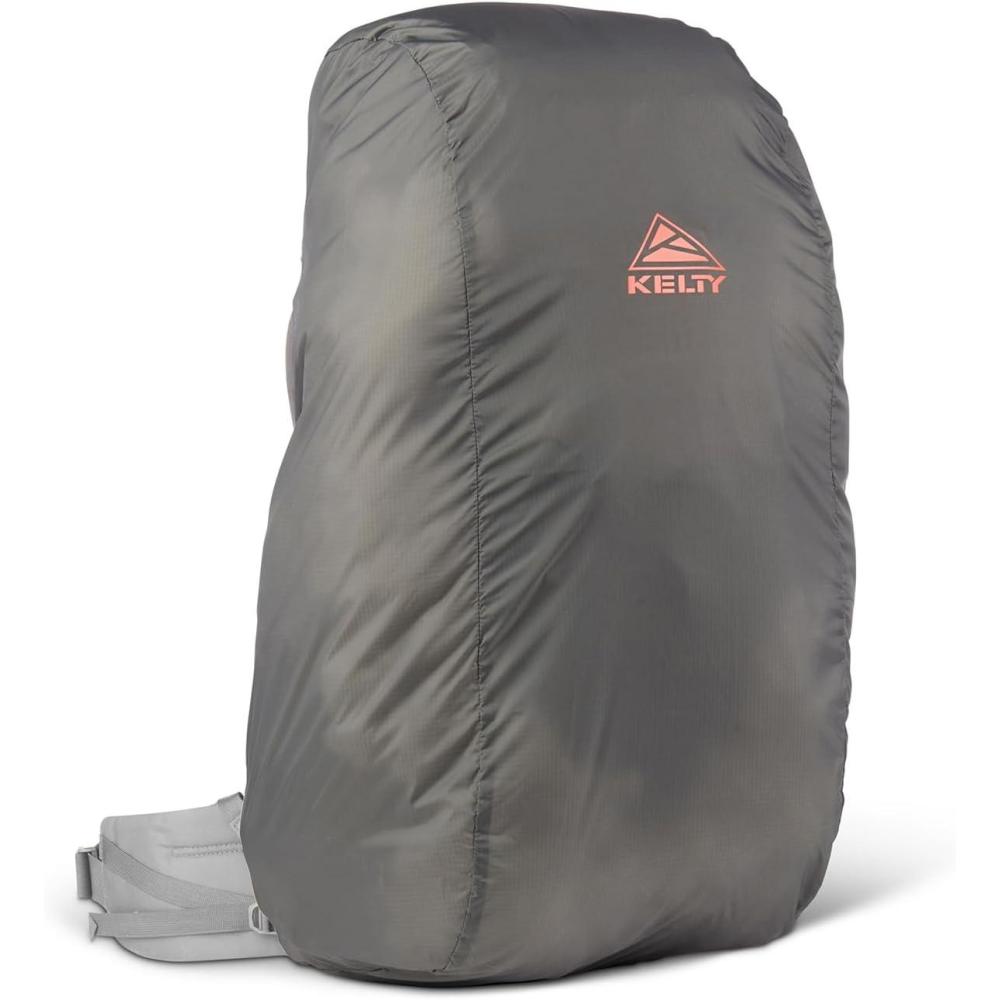 imageKelty Backpack Rain Cover Water Proof Cover for Hiking and Backpacking Packs 30 to 105 Liters Elastic Cinch Integrated Stuff Pocket 2024 UpdateLarge 5575L