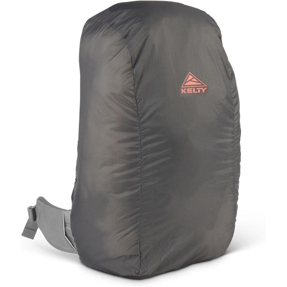 imageKelty Backpack Rain Cover Water Proof Cover for Hiking and Backpacking Packs 30 to 105 Liters Elastic Cinch Integrated Stuff Pocket 2024 UpdateMedium 3050L