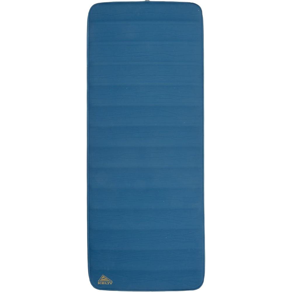 imageKelty Waypoint SI Sleeping Pad 3quot Thick SuperSoft Stretch Fabric ampamp AirFilled Foam Construction Oversized for Active Sleepers