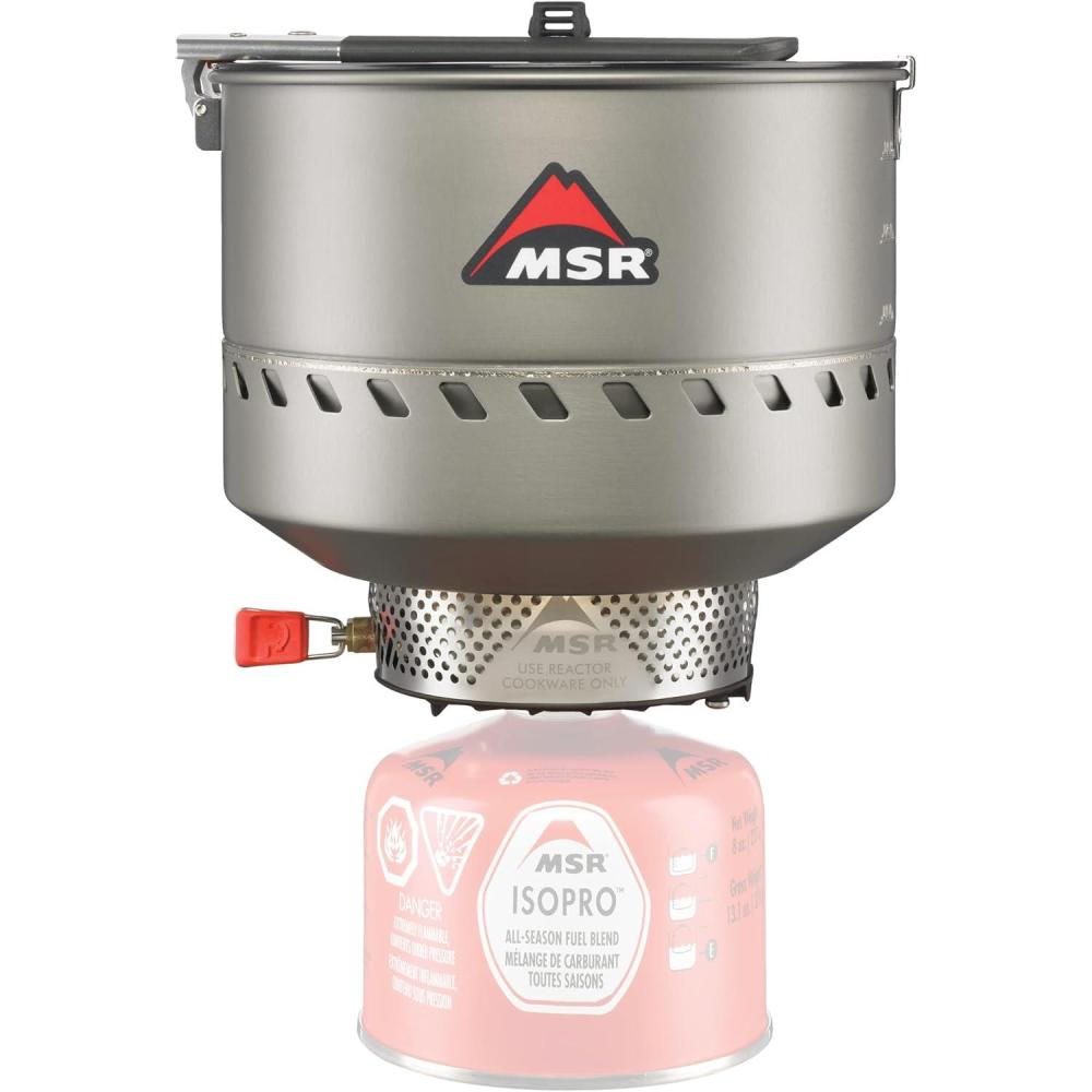 imageMSR Reactor Windproof Camping and Backpacking Stove System25 Liter