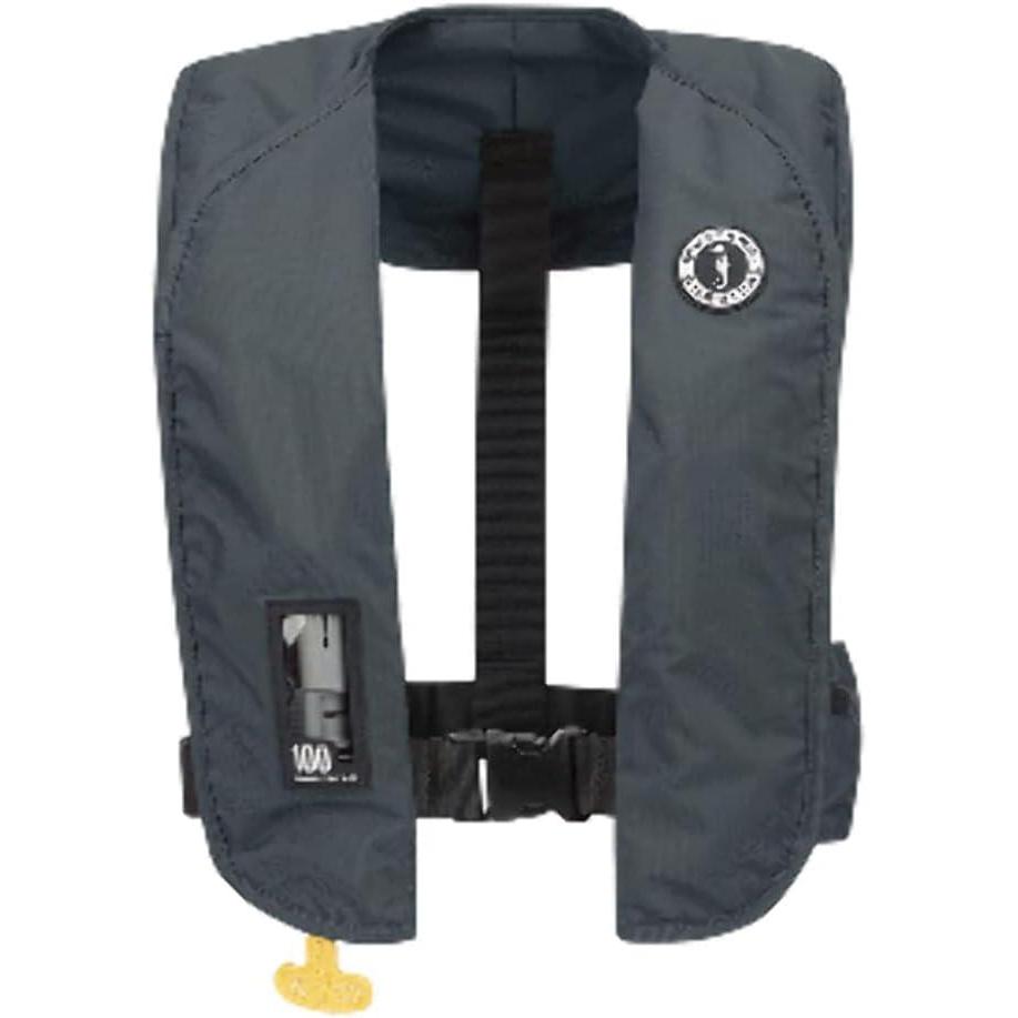 imageMustang Survival MIT 100 Convertible AM Inflatable PFD Life JacketAdmiral Gray