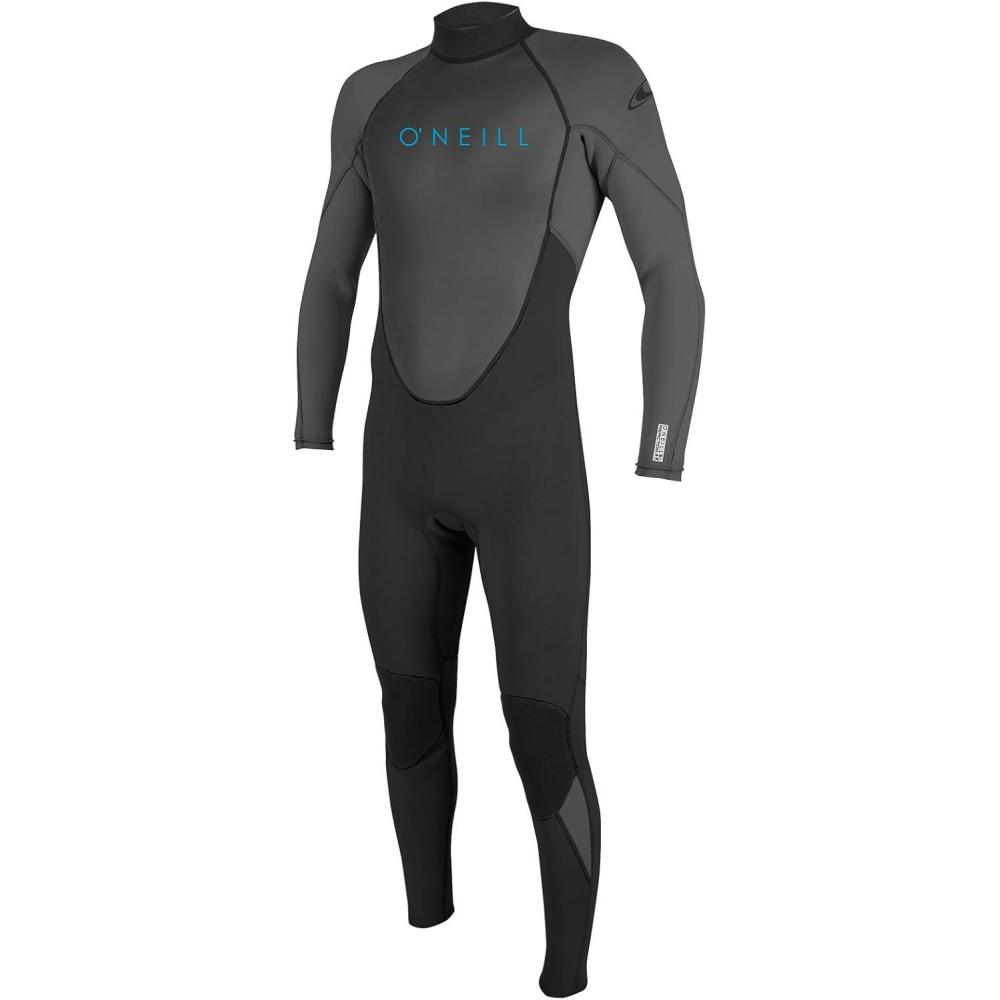 imageONeill Mens Reactor2 2mm Back Zip Short Sleeve Spring WetsuitBlackGraphite