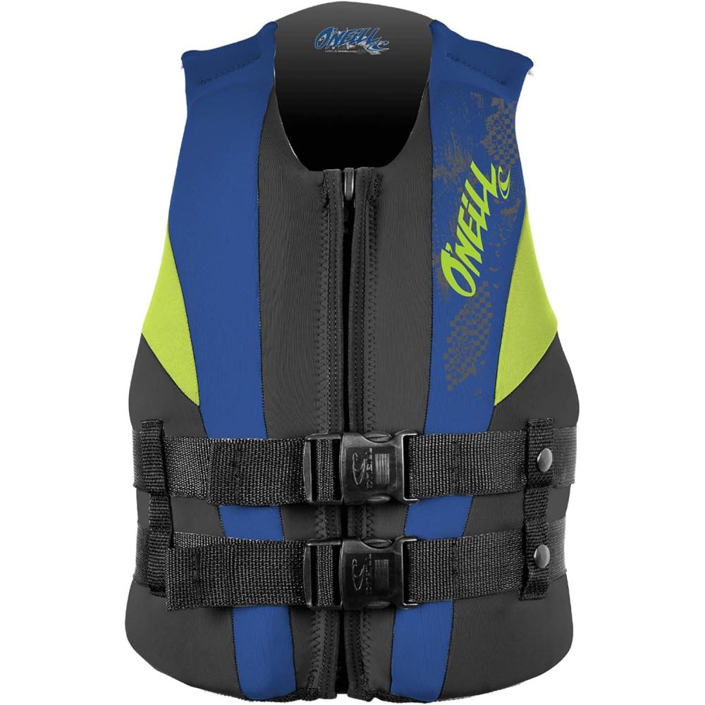 imageONeill Youth Reactor USCG Life VestBlackPacificDayglo
