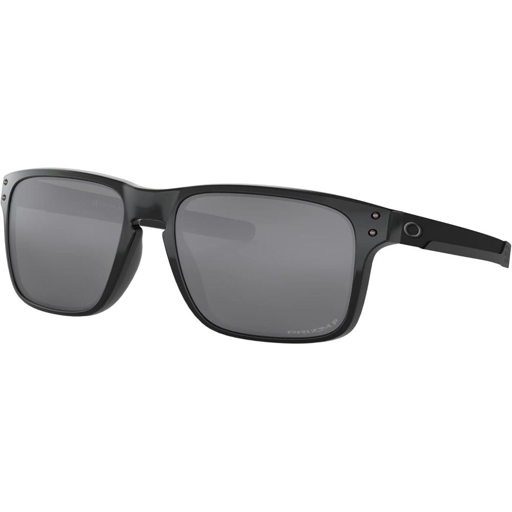 imageOakley Mens Oo9384 Holbrook Mix Rectangular SunglassesPolished BlackPrizm Black Polarized