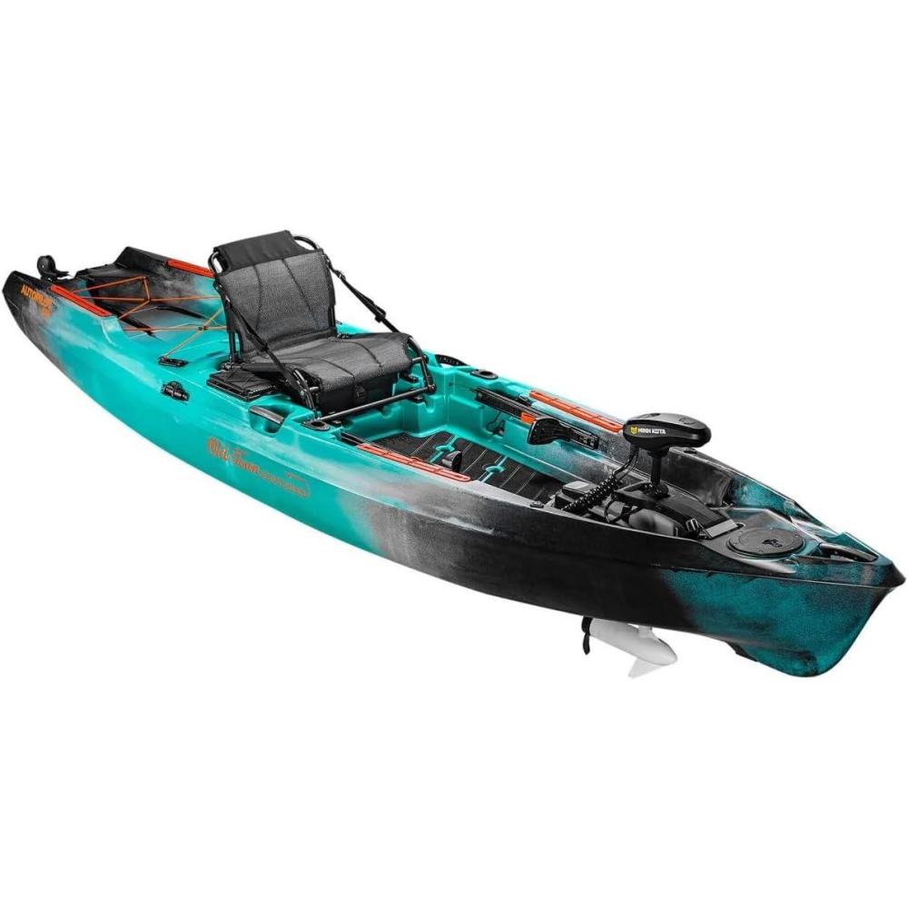 imageOld Town Sportsman AutoPilot 136 Motorized Fishing Kayak with Minn Kota Trolling MotorPhotic Camo