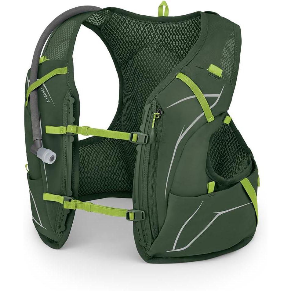 imageOsprey Duro 15L Mens Running Hydration Vest with Hydraulics ReservoirSeaweed GreenLimon