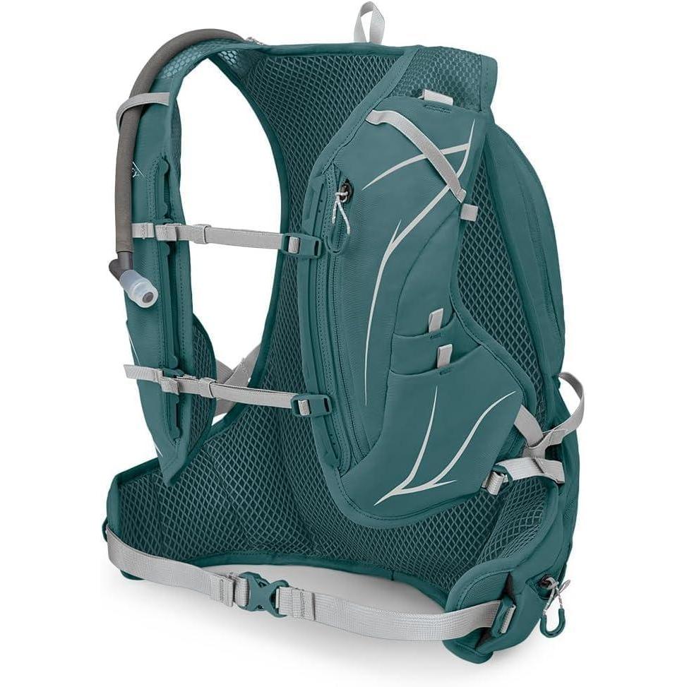 imageOsprey Dyna 15L Womens Running Hydration Vest with Hydraulics ReservoirCascade BlueSilver Lining