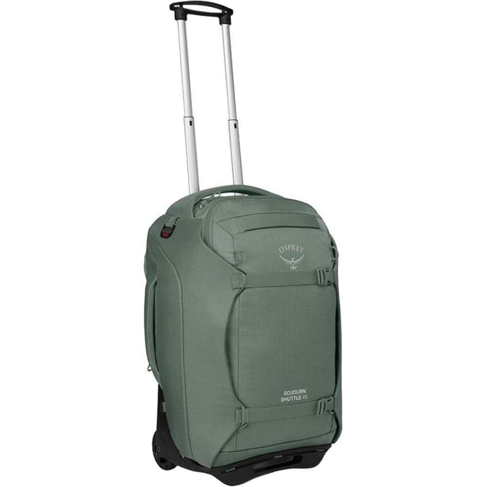 imageOsprey Sojourn 28quot80L Wheeled Travel Backpack with Harness BlackKoseret Green