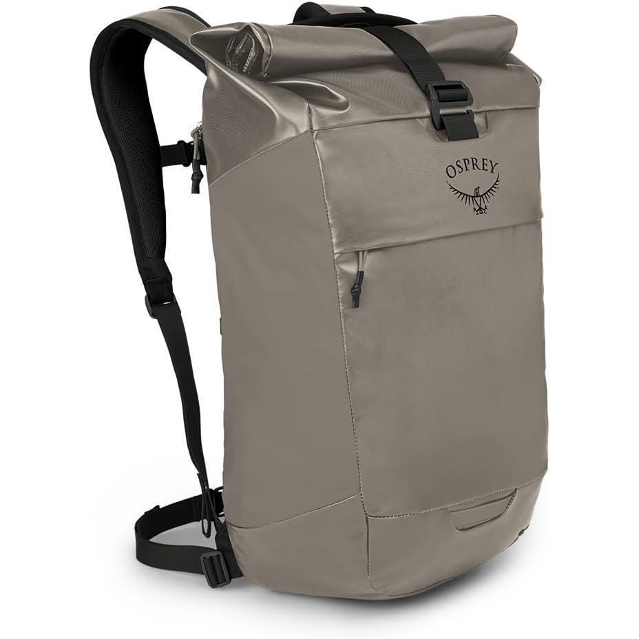 imageOsprey Transporter Roll Top Laptop Backpack Red MountainTan Concrete