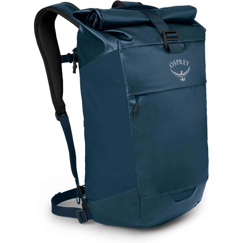 imageOsprey Transporter Roll Top Laptop Backpack Red MountainVenturi Blue