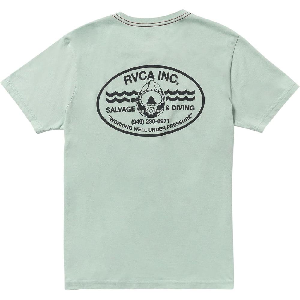 imageRVCA Mens Balance Box Short Sleeve TeeBlue Haze