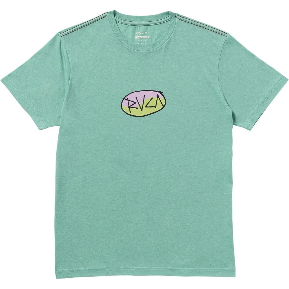 imageRVCA Mens Balance Box Short Sleeve TeeBottle Green