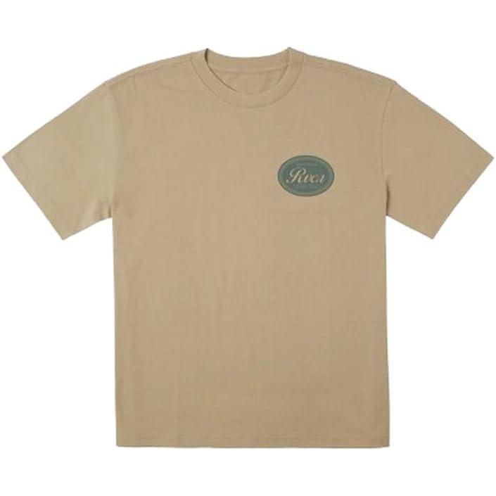 imageRVCA Mens Balance Box Short Sleeve TeeClassic Seal Khaki