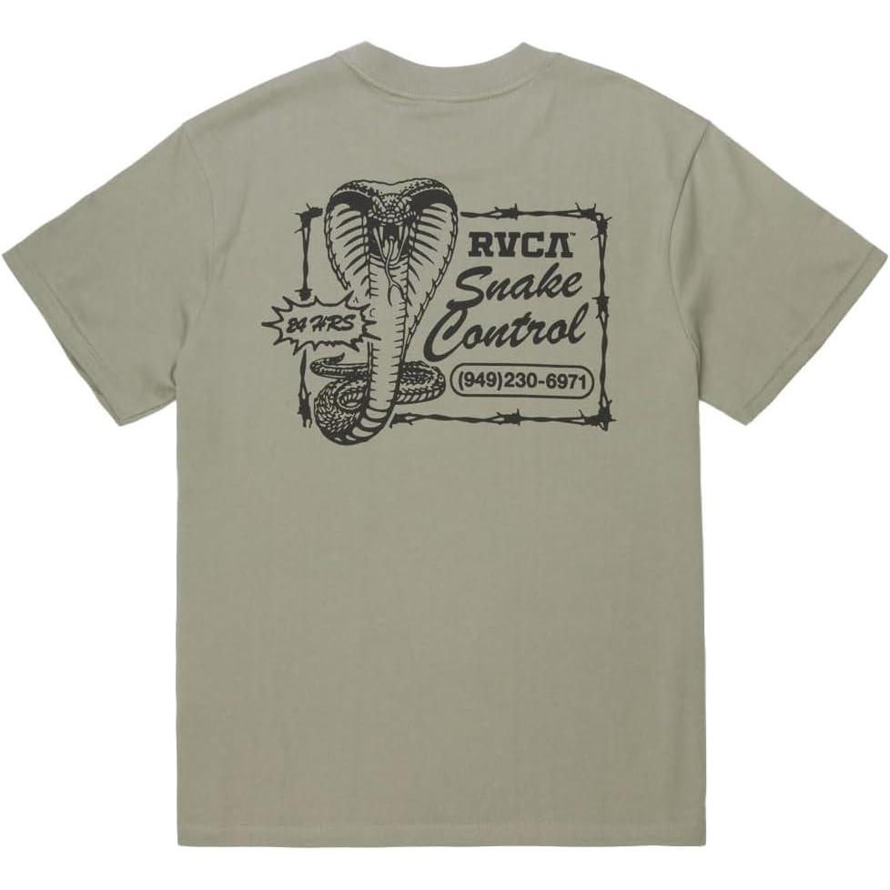 imageRVCA Mens Balance Box Short Sleeve TeeCobra Services Aloe