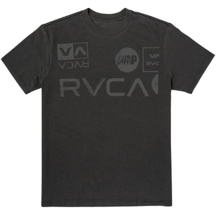 imageRVCA Mens Balance Box Short Sleeve TeeDot Matrix Black