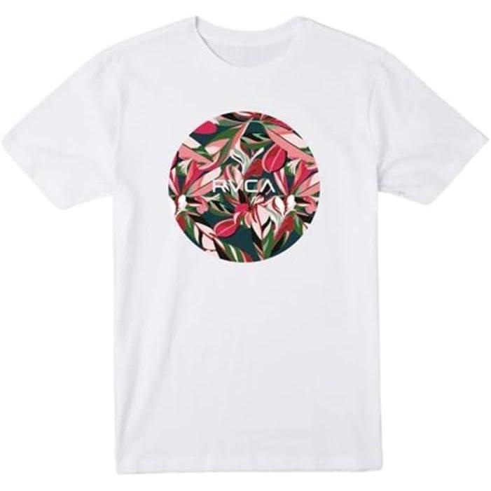 imageRVCA Mens Balance Box Short Sleeve TeeMotors White