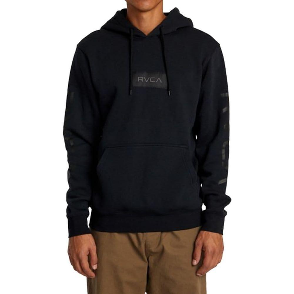 imageRVCA Mens Big Label HoodieBlack